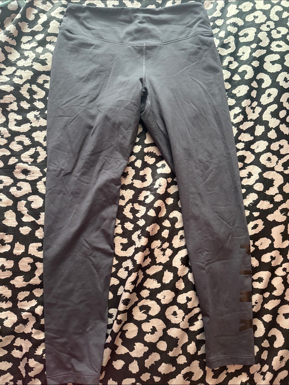 PINK Victoria's Secret Black High-Waist Leggings
